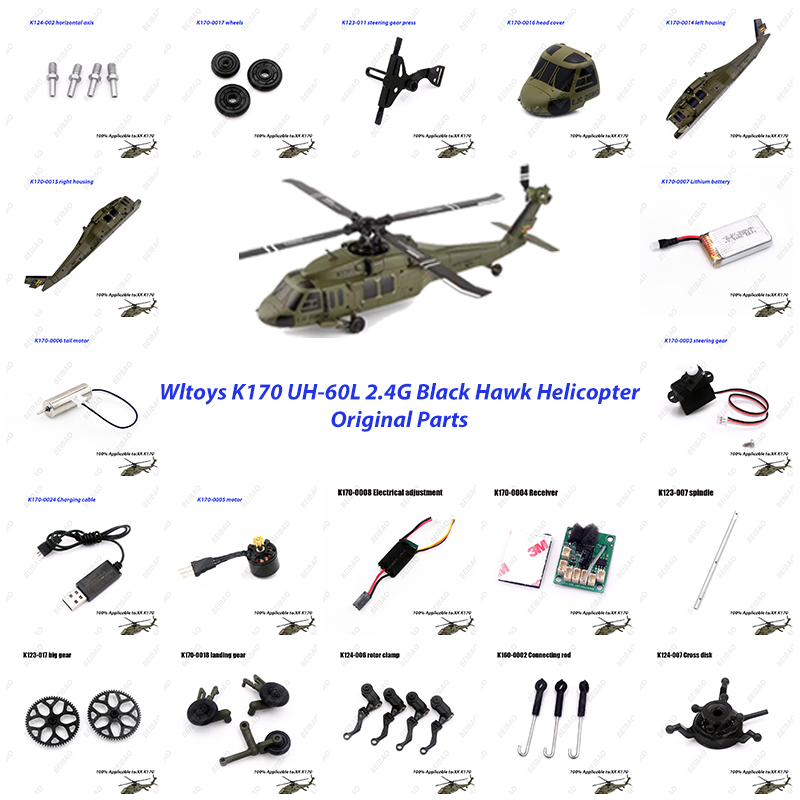 Rc Helicopter Coaxial - Części zamienne do helikoptera RC Wltoys