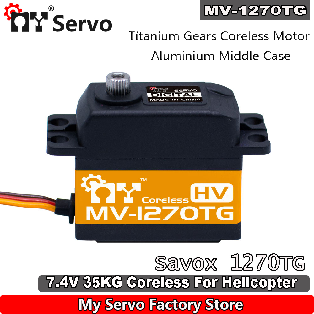 Mój RC serwo MV-1270TG HV 35kg – Rc Helicopter Servo recenzja i cena