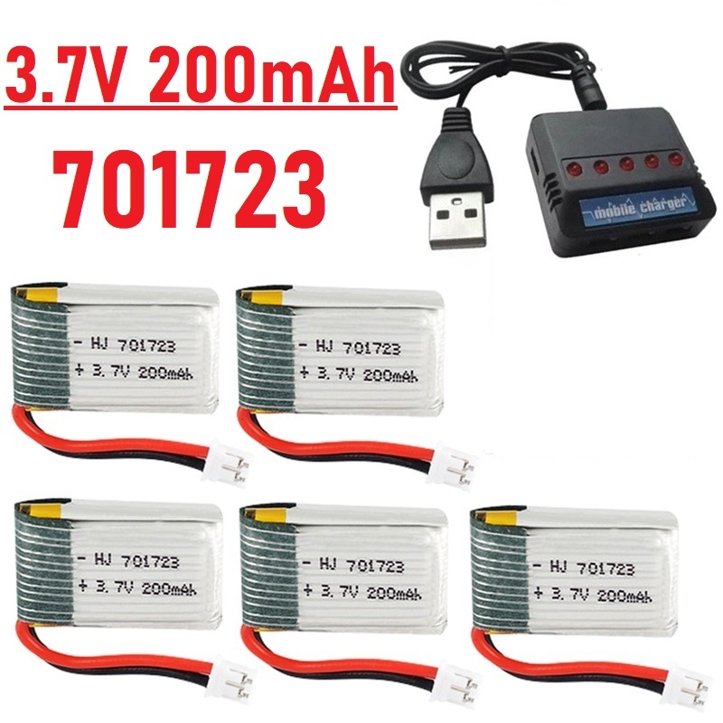 Ulepszona bateria 3.7V 200mAh  – Rc Helicopter Charger recenzja i cena
