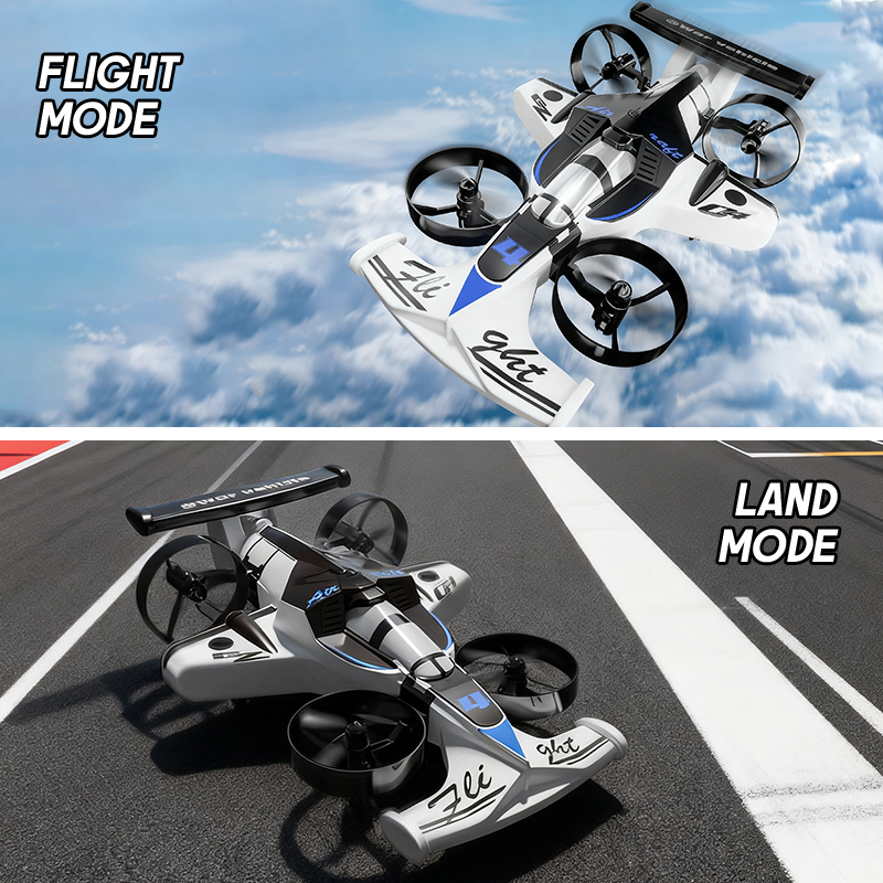 Mini Dron 2w1 Samolot-Lekarca  – Rc Helicopter Electric recenzja i cena